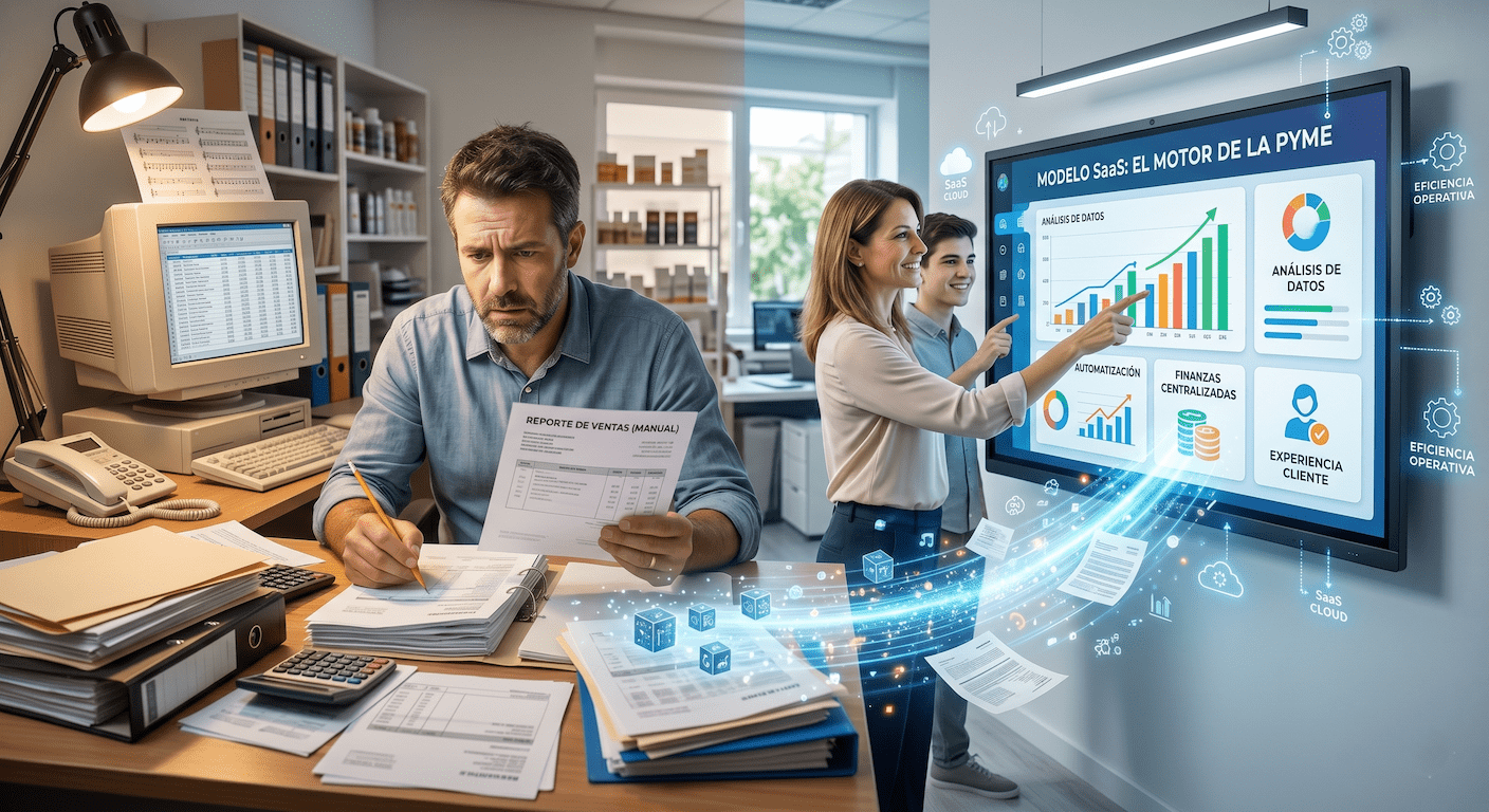 Transformación digital para PYMEs cómo el software SaaS impulsa el crecimiento de tu empresa